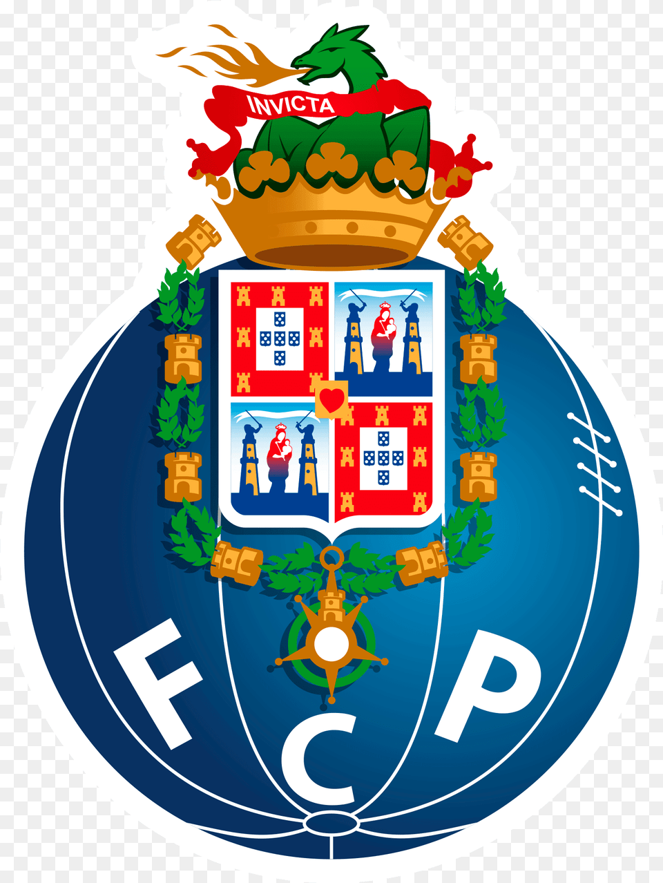 Porto Logo The Most Famous Brands And Company Logos In Fc Porto Logo, Emblem, Symbol, Person, Badge Free Png