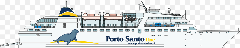 Porto Santo Island, Boat, Vehicle, Transportation, Ferry Free Transparent Png