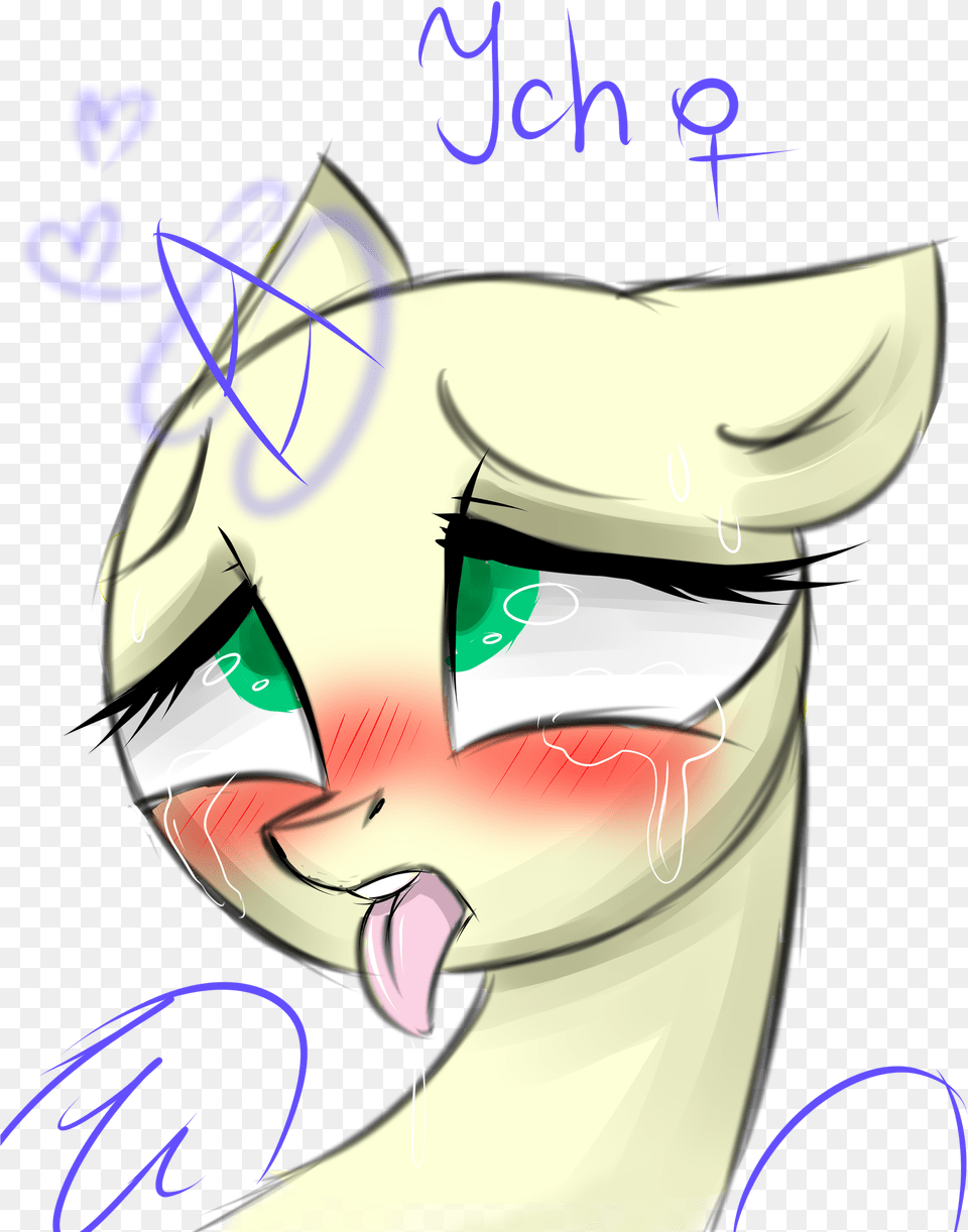 Portrait Ahegao Ychcommishes, Book, Comics, Publication, Adult Free Png Download