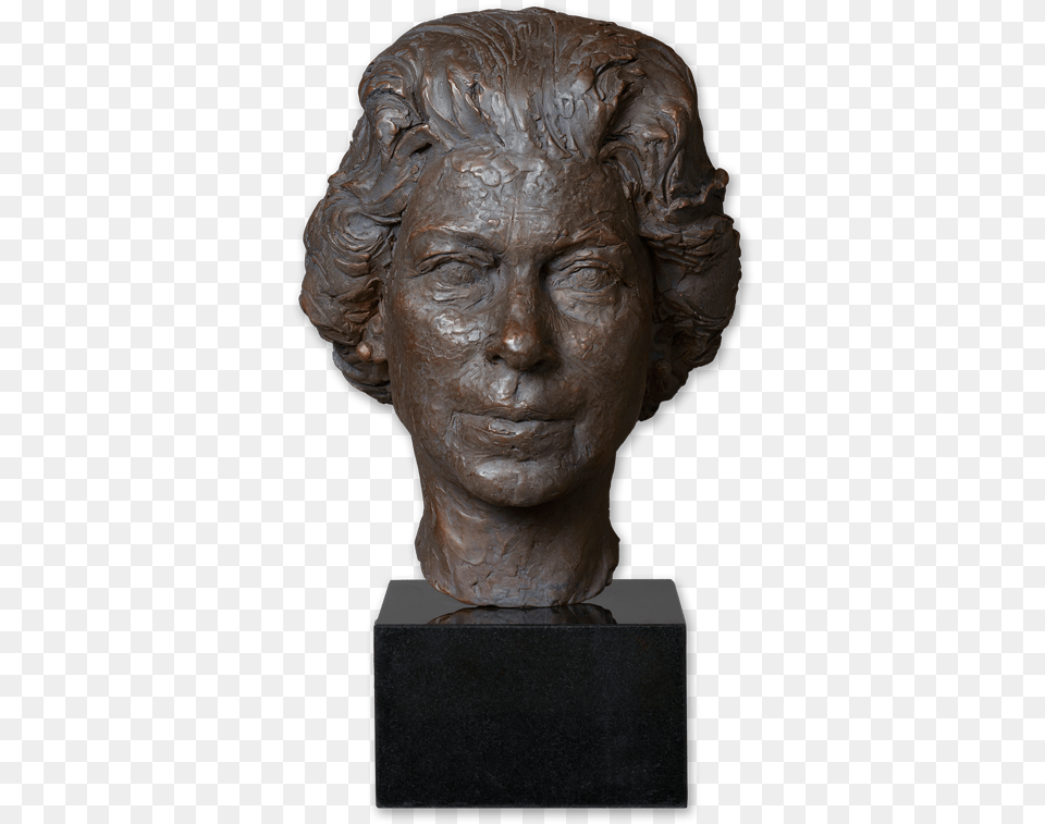 Portrait Head Of Her Majesty Queen Elizabeth Ii Bust, Archaeology, Art, Bronze, Adult Png Image