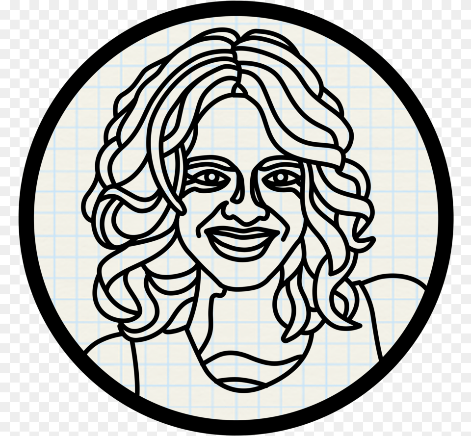 Portrait Kendra Gridpaper Circle Circle, Art, Person, Photography, Face Free Png