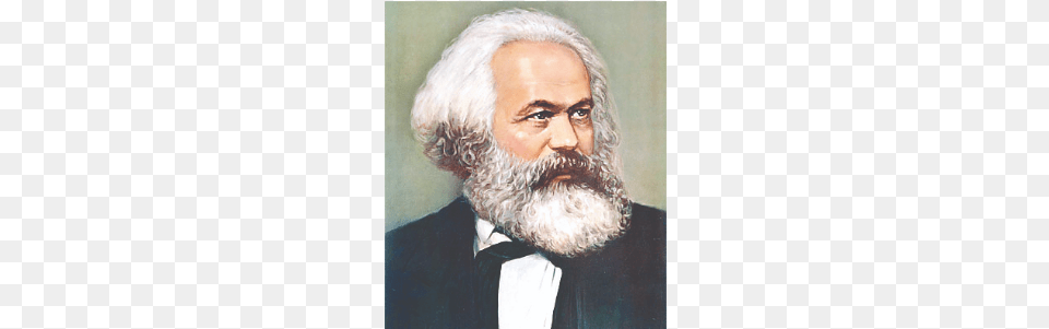 Portrait Of Karl Marx 1818 93 C1970 Chromolitho, Art, Beard, Face, Head Free Png Download