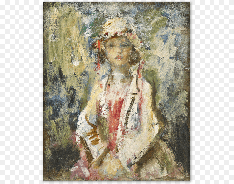 Portrait Sketch Of A Young Girl In White Possibly Ambrose Mcevoy, Art, Painting, Adult, Wedding Free Png