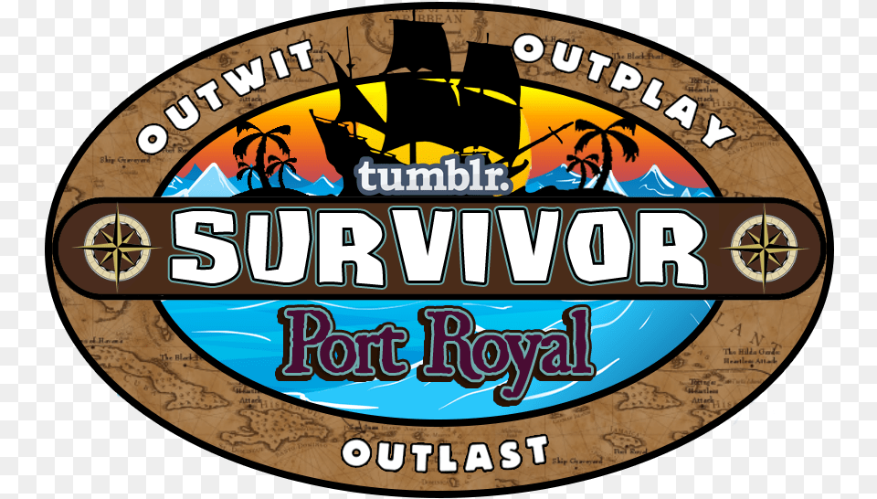 Portroyallogo Survivor Season, Logo, Badge, Symbol, Person Png Image