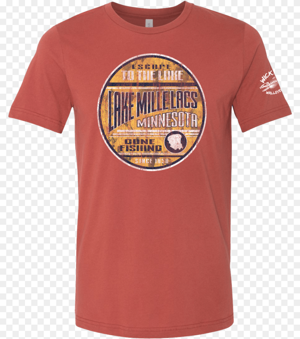 Portside Winter 2019 Rust Can Active Shirt, Clothing, T-shirt Png Image