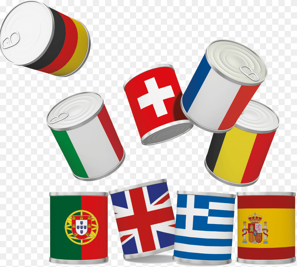 Portugal Flag, Tin, Can, First Aid, Aluminium Png