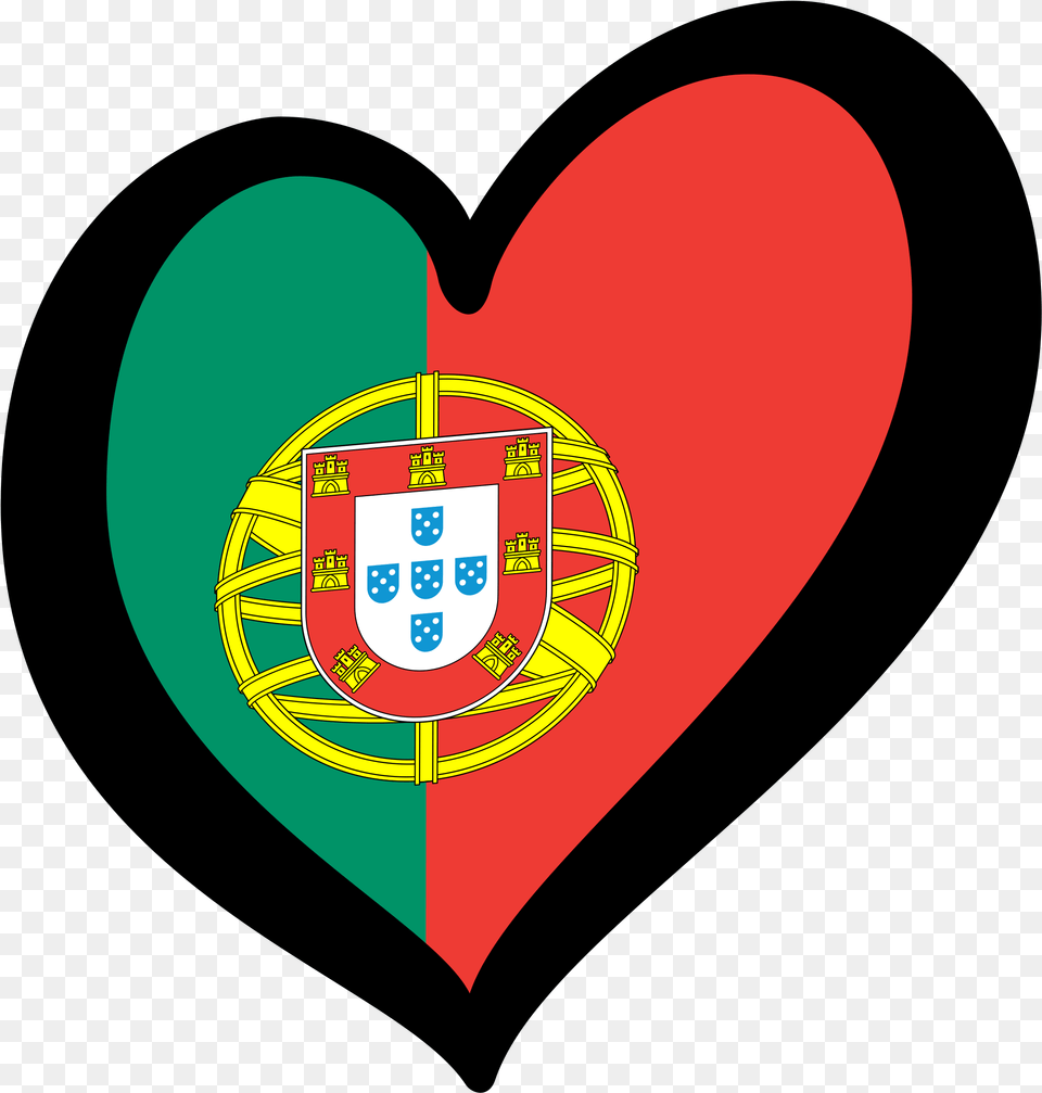 Portugal Flag Download Portugal Flag, Logo, Heart Free Transparent Png