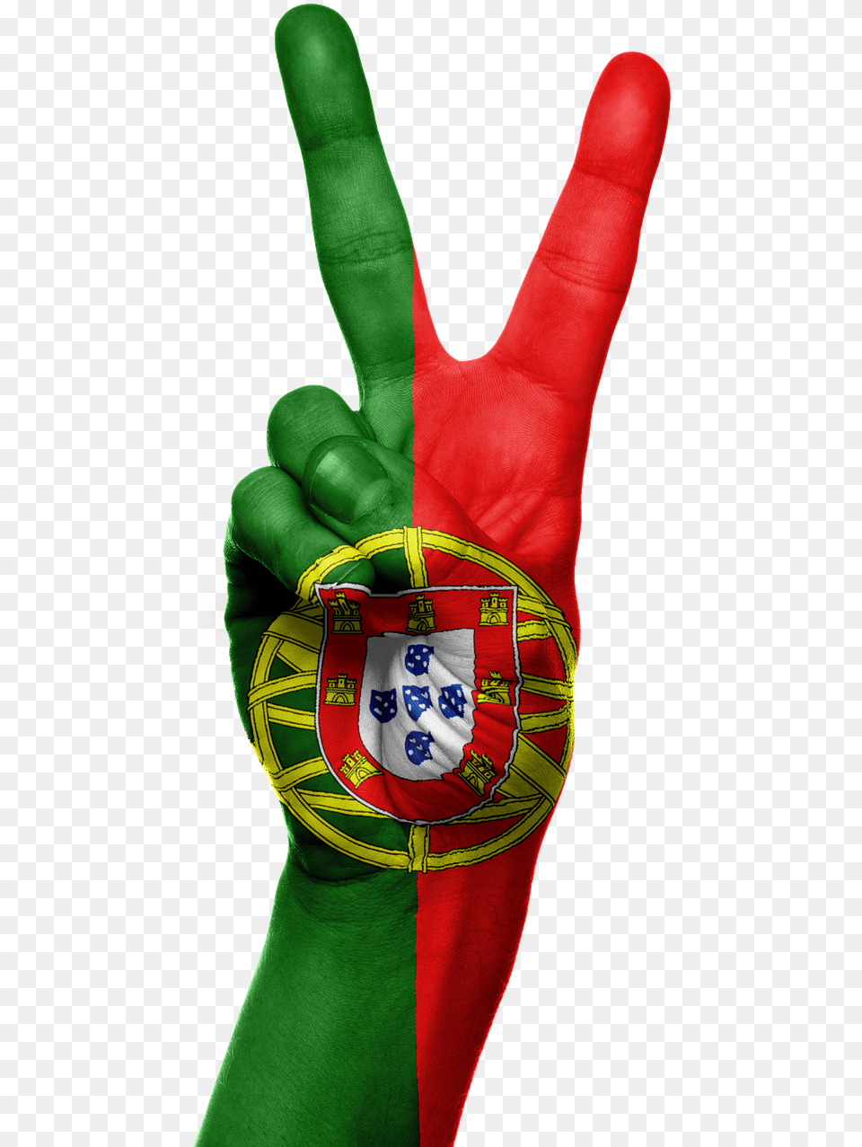 Portugal Flag Hand Photo Portugal Flag Hand, Clothing, Glove, Body Part, Finger Free Png