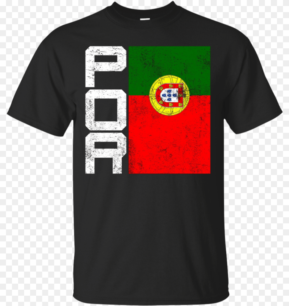 Portugal Flag National Team Country Supporter Por Apparel Fall Down Seven Times Stand Up Eight T Shirt, Clothing, T-shirt Free Transparent Png