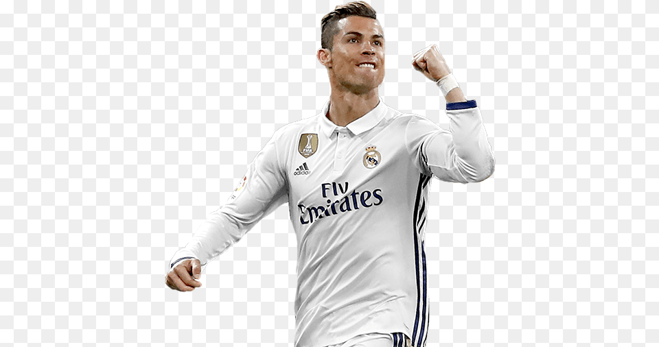 Portugal Madrid Ronaldo Football Ronaldo Real Madrid, Shirt, Person, Neck, Head Png