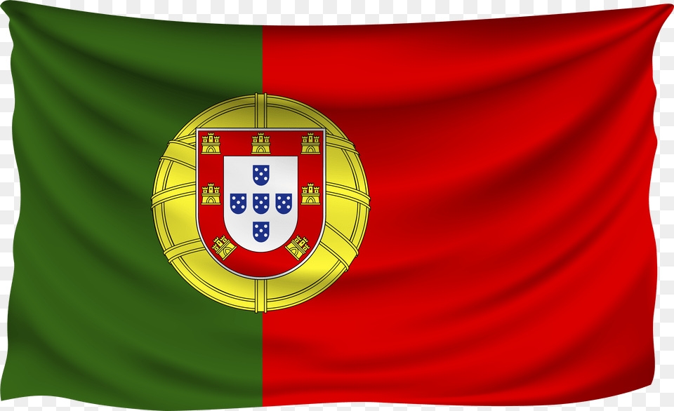 Portuguese Flag Background Png Image