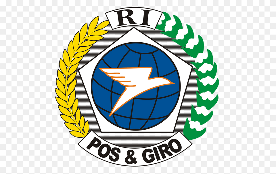 Pos Giro Logo, Symbol, Emblem, Badge, Ammunition Png