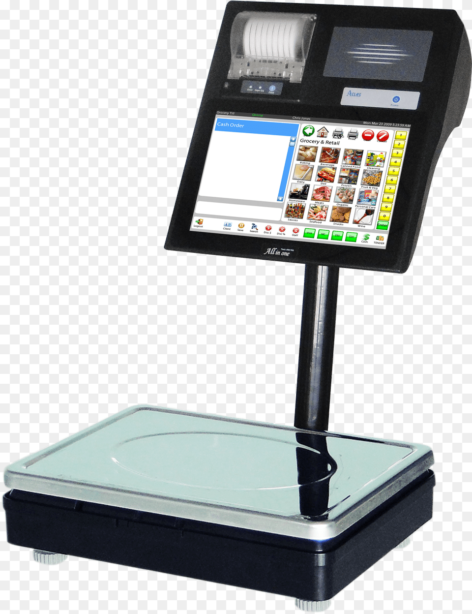 Pos Scale, Computer, Electronics, Tablet Computer, Computer Hardware Free Png Download