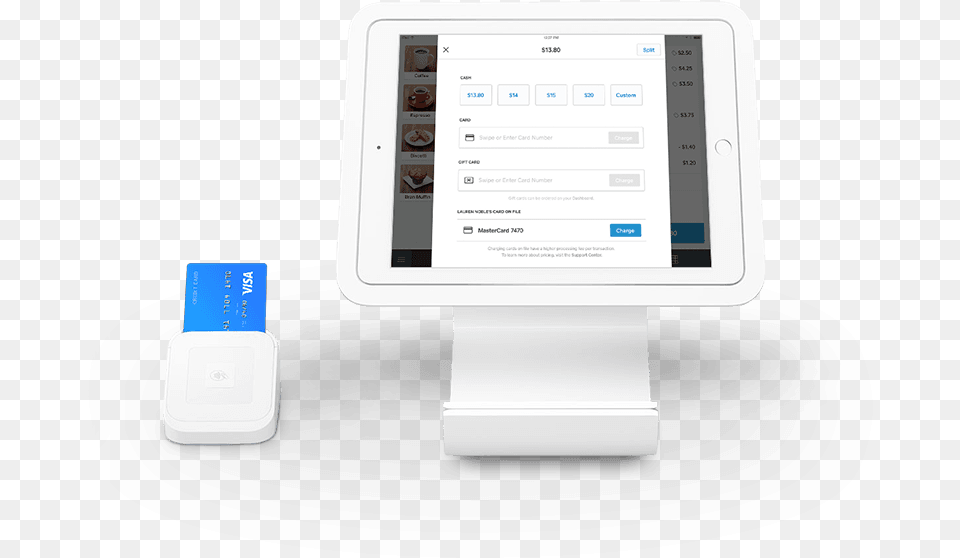 Pos System Square Gadget, Electronics, Computer, Hardware, Tablet Computer Png