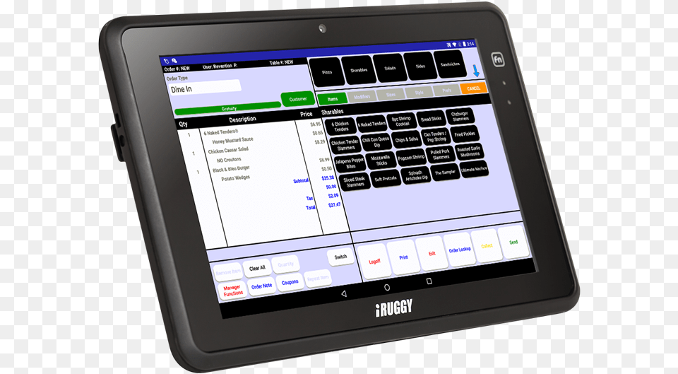 Pos Tablets, Computer, Electronics, Tablet Computer Png Image