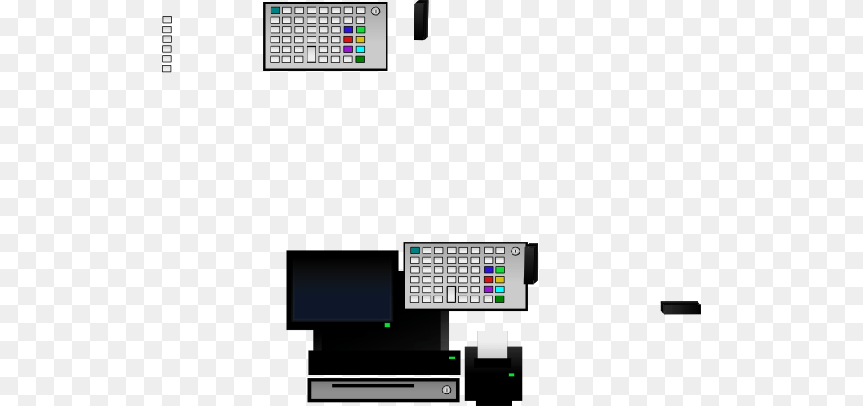 Pos Terminal Clip Art, Computer, Electronics, Pc, Text Free Png