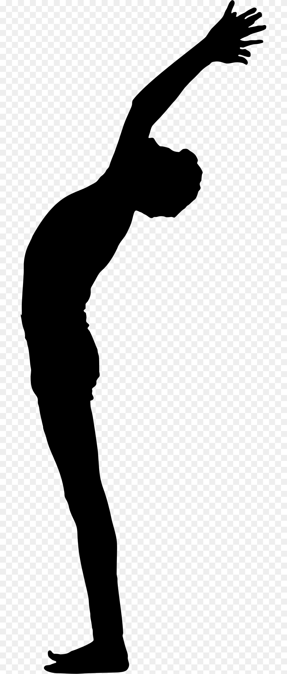 Pose Silhouette Big Male Yoga Silhouette Black Male Yoga Poses, Gray Png Image