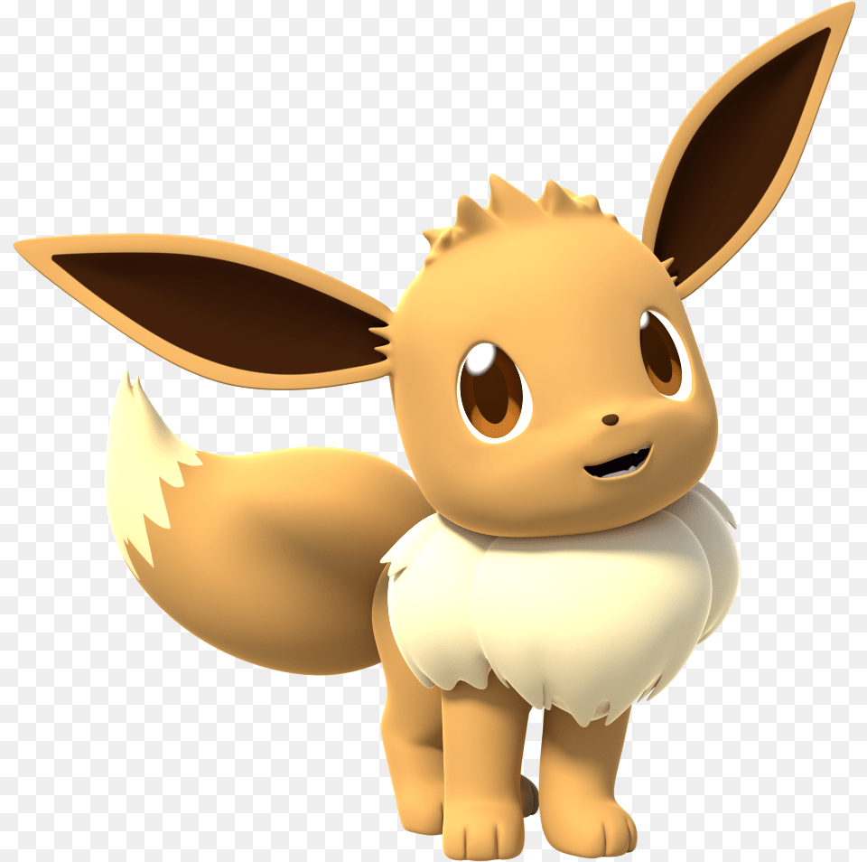 Posed This Cute Eevee A Couple Days Ago Clipart Eevee, Toy, Plush, Mammal, Rabbit Free Png
