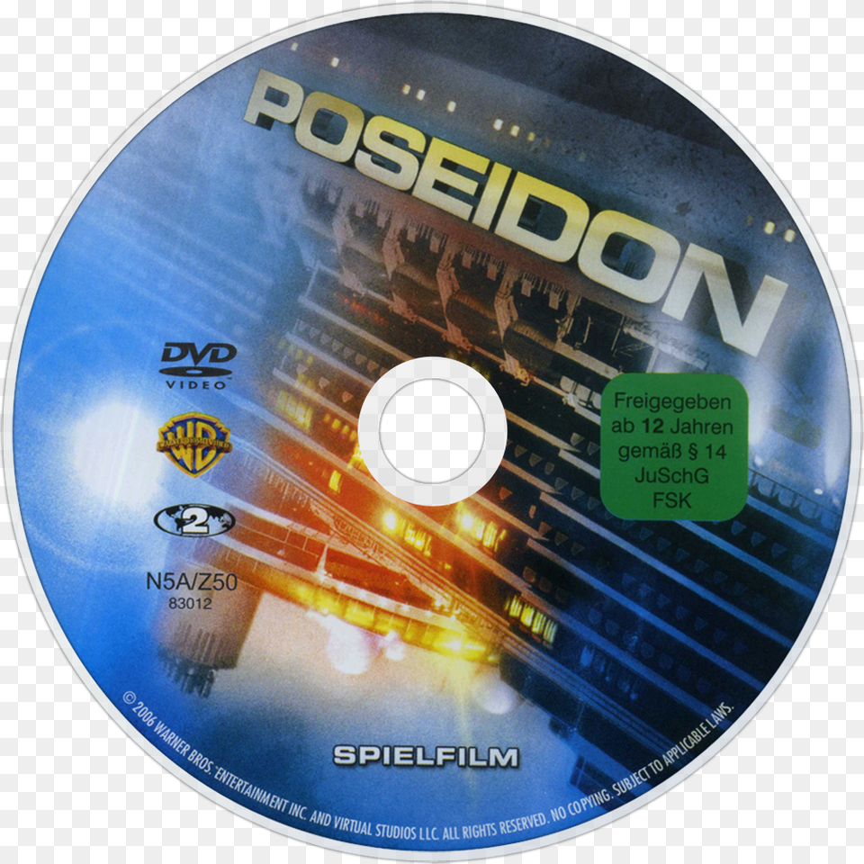 Poseidon Dvd Disc Image Poseidon Dvd, Disk Png
