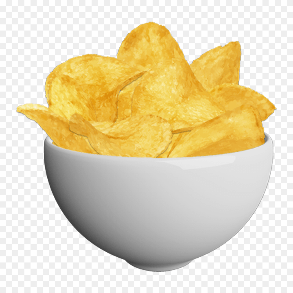Posh Chips, Food, Snack, Bowl Free Png Download