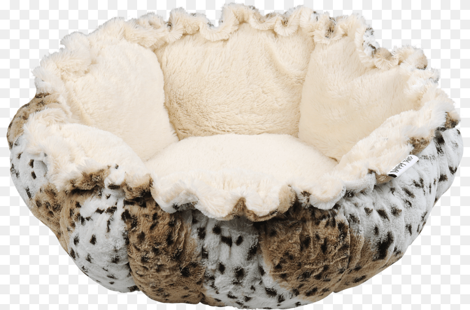 Posh Flower Bed Happy Tails Products Dog Bed, Furniture, Animal, Bear, Mammal Png