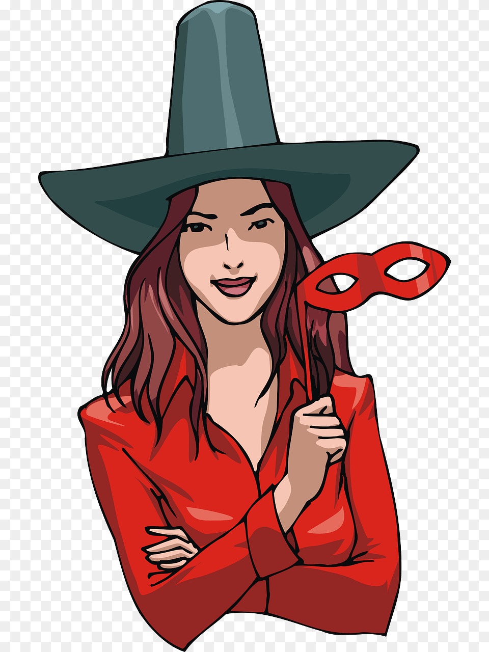 Posie Au March Des Sorcires De Jacques Charpentreau, Clothing, Hat, Adult, Female Free Transparent Png