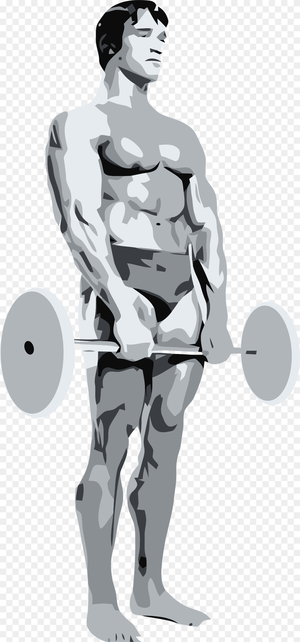 Posing Bodybuilder Clip Arts Bodybuilder White Adult, Male, Man, Person Png Image