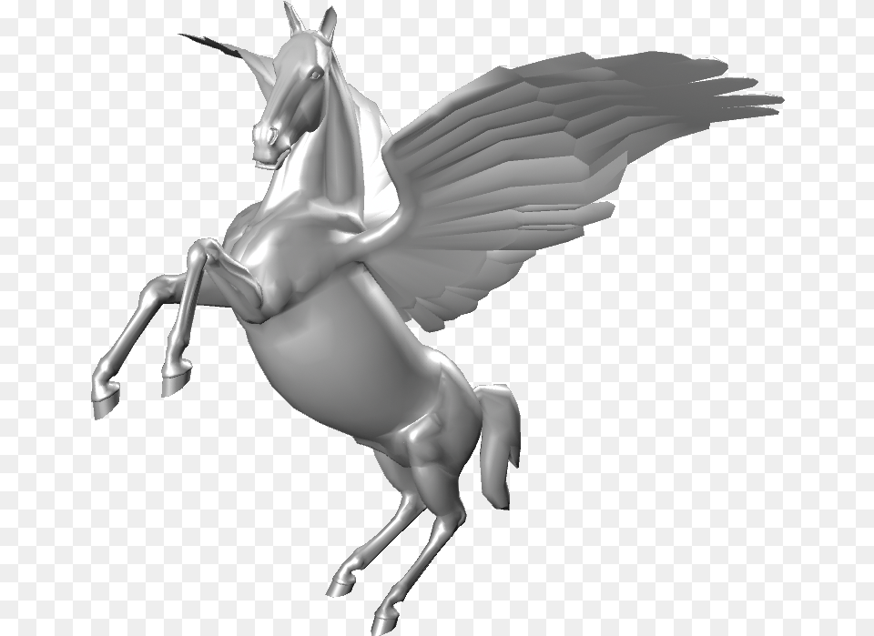 Posing Pegasus Illustration, Animal, Horse, Mammal, Art Free Png Download