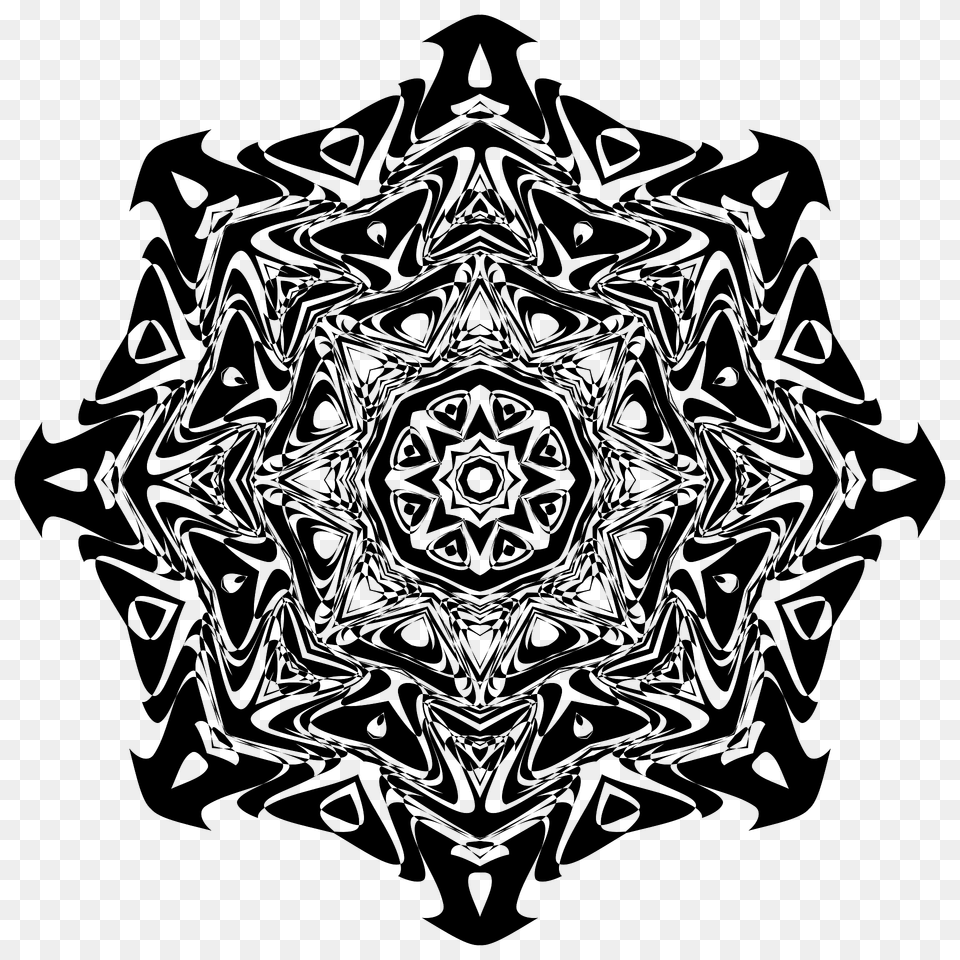 Positive And Negative Mandala 5 Clipart, Pattern, Accessories, Art, Fractal Png Image