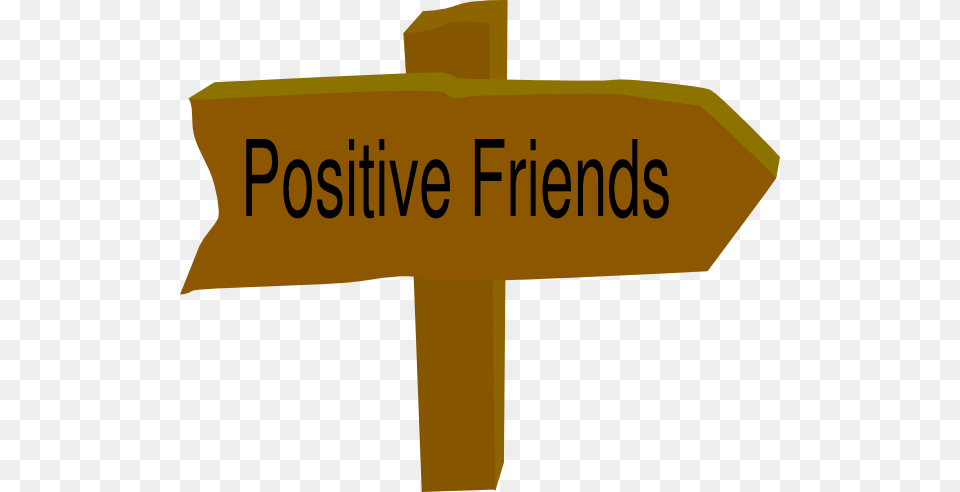 Positive Friends Clip Art, Cross, Sign, Symbol, Road Sign Free Png