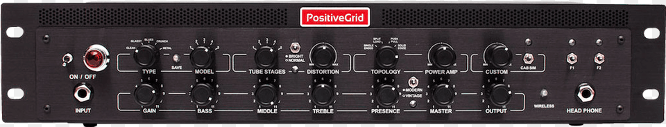 Positive Grid Bias Rack Processor Guitar And Bass Amp Cc Y Sae, Amplifier, Electronics, Stereo, Electrical Device Free Transparent Png
