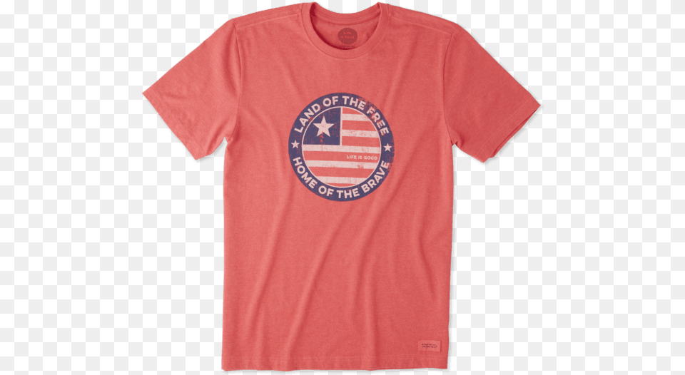 Positively American Coin Crusher Active Shirt, Clothing, T-shirt Free Png Download