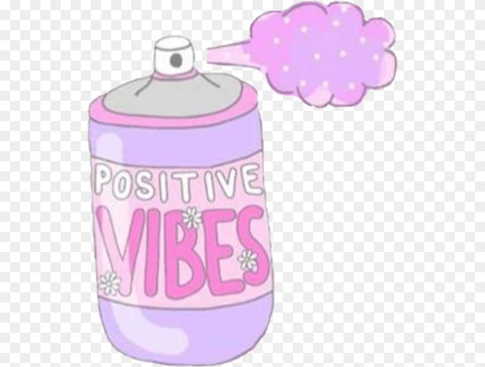Positivity Vibes Sticker Positive Vibes, Jar, Tin, Bottle, Can Free Png Download