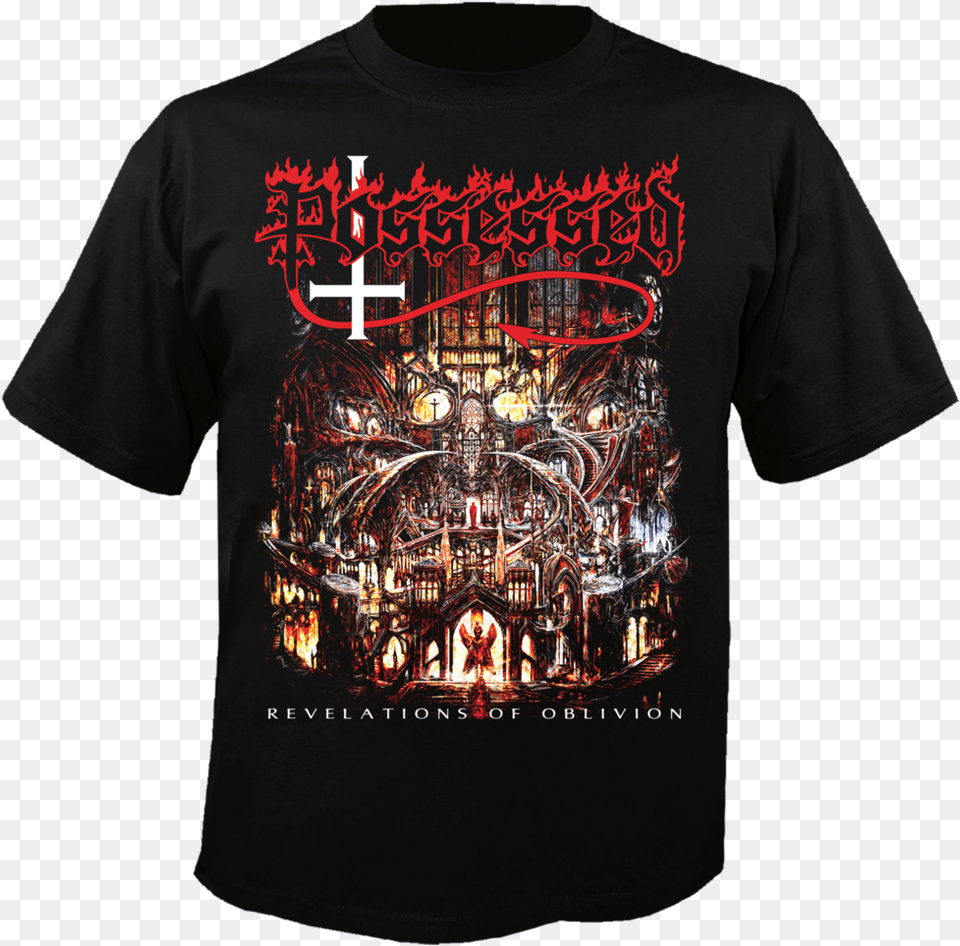 Possessed Revelations Of Oblivion T Shirt, Clothing, T-shirt Free Transparent Png