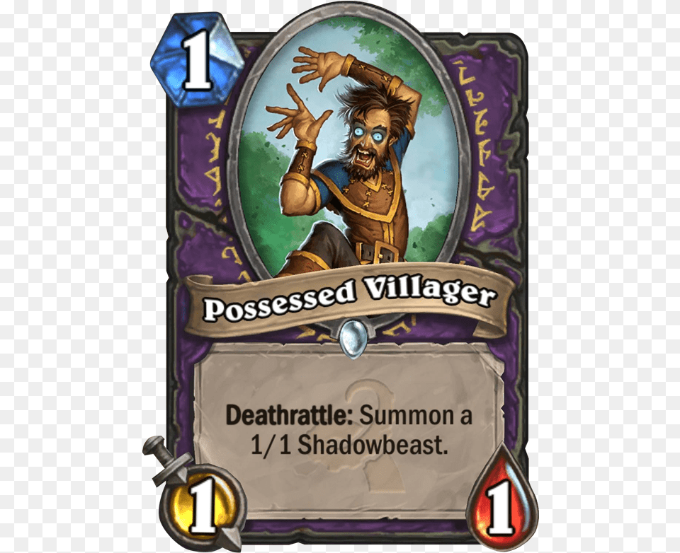 Possessed Villager Hearthstone, Book, Comics, Publication, Advertisement Png