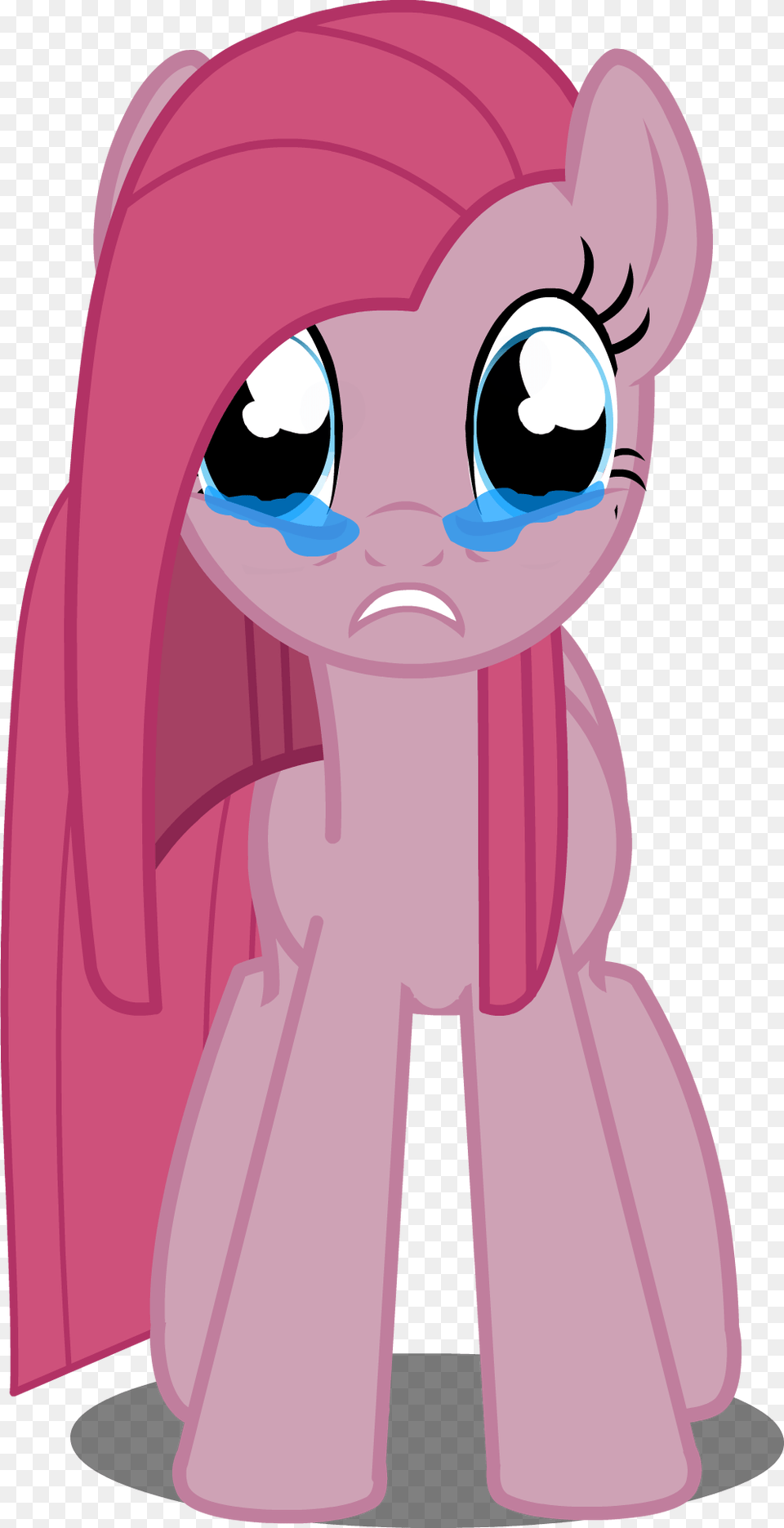 Post 0 Thumb Mlp Pinkie Pie Sad, Person, Bag, Face, Head Png Image