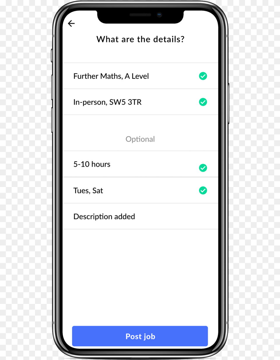 Post A Job Private Tutor Swish Check Out, Electronics, Mobile Phone, Phone, Text Free Transparent Png