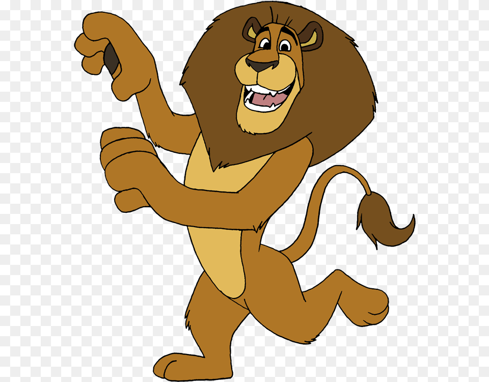 Post Alex The Lion Cartoon, Animal, Mammal, Wildlife, Baby Free Transparent Png