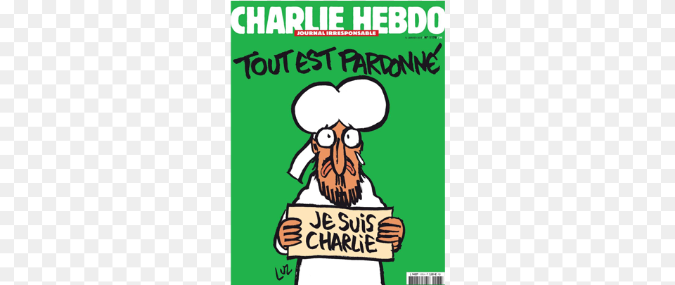 Post Attack Issue Of Charlie Hebdo, Advertisement, Book, Comics, Poster Png Image