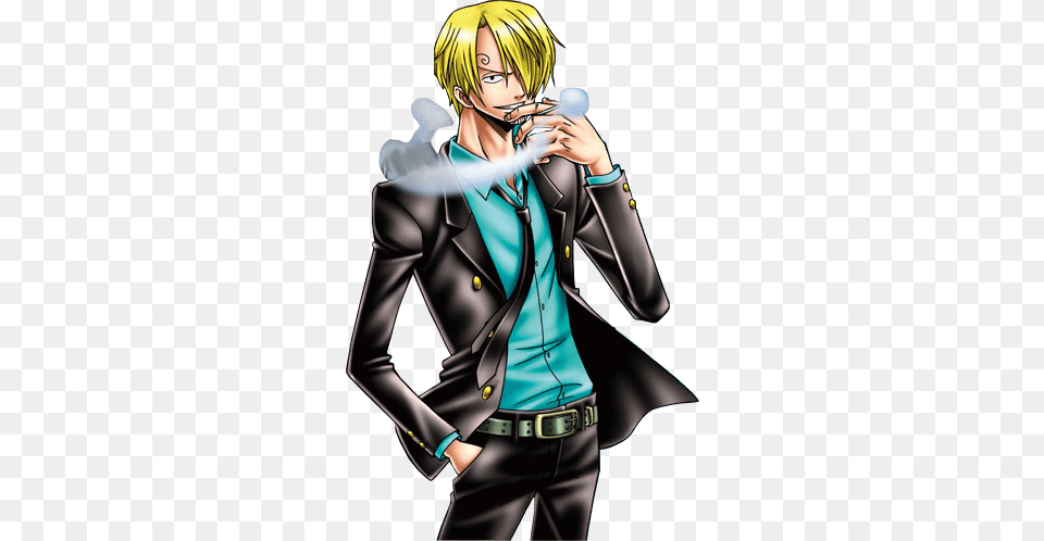 Post By Mean On Aug 21 2016 At One Piece Straw Hat Pirates Sanji Jigsaw Puzzle, Book, Comics, Publication, Adult Png Image
