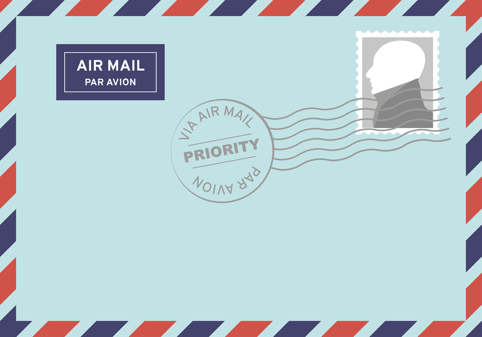 Post Clipart, Airmail, Envelope, Mail, Person Free Png
