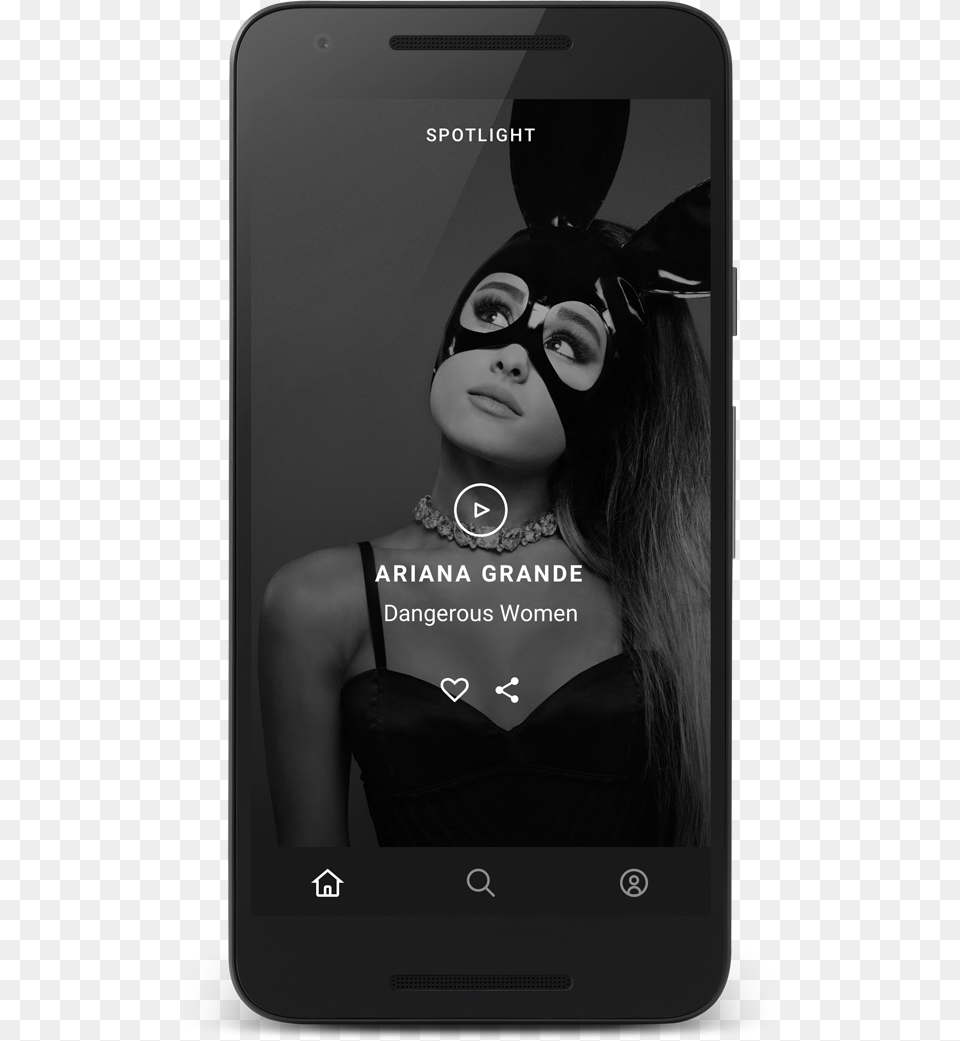 Post Created From New System Ariana Grande Dangerous Woman, Adult, Electronics, Phone, Female Free Png Download
