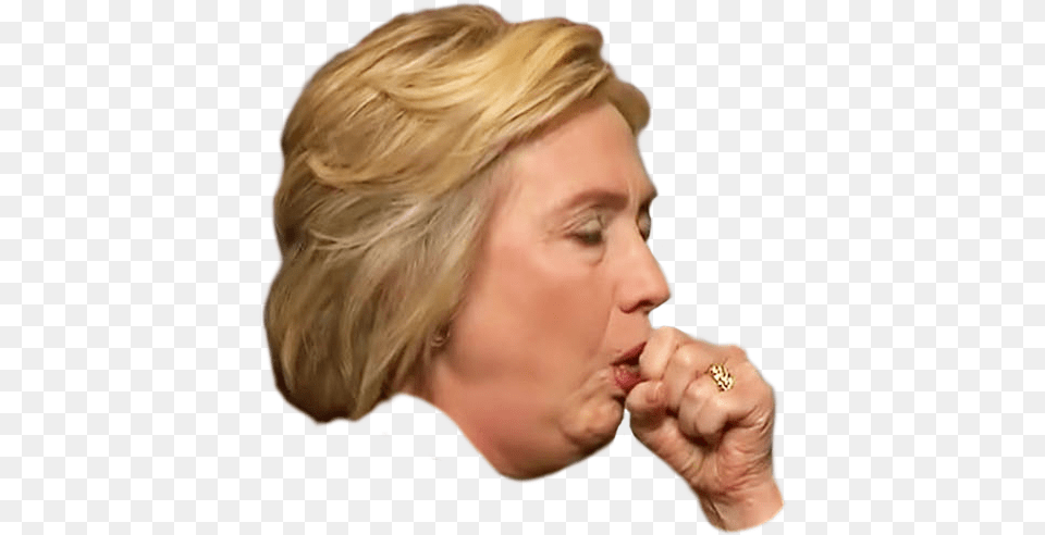 Post Hillary Clinton Cough Adult, Person, Hair, Woman Free Transparent Png