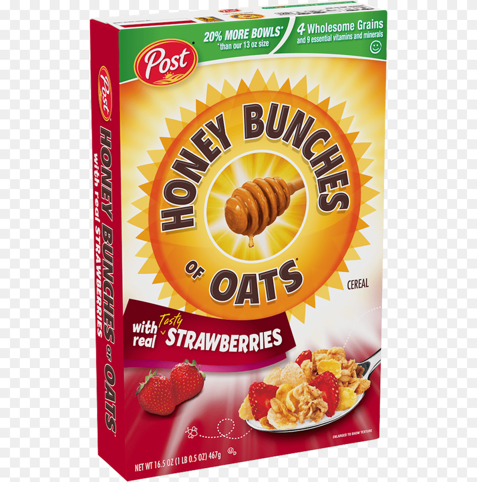 Post Honey Bunches Of Oats Honey Roasted, Food, Snack, Dessert, Pastry Free Png Download