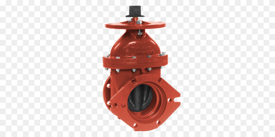 Post Indicator Valve 4quot 12quot Flange X Mechanical Joint, Fire Hydrant, Hydrant Free Transparent Png