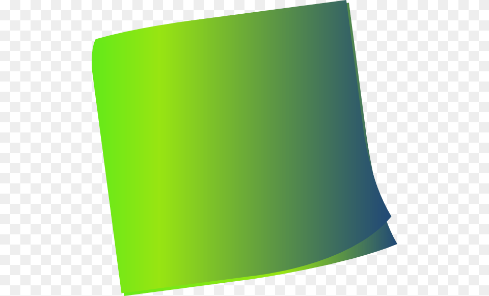 Post It Clipart, Green, Paper Png Image