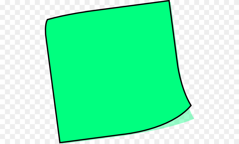 Post It Clipart Green Free Transparent Png