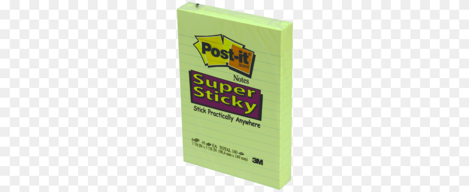Post It Lined Super Sticky Notes Post It Super Sticky Notes 4 In X 6 In Canary Yellow, Mailbox Png Image