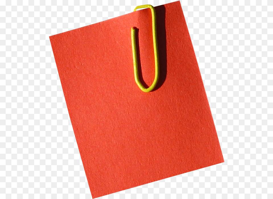 Post It Note Bureau Trombonne Courrier Clip Art Red Sticky Note, Bag, Paper Png Image
