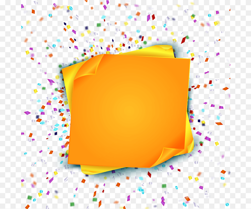 Post It Note Paper Post It Notes, Confetti Free Png Download